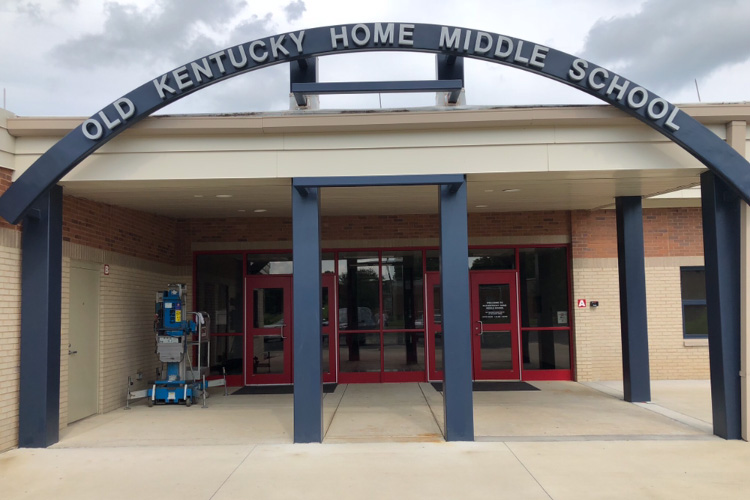 Old Kentucky Home Middle School Exterior
